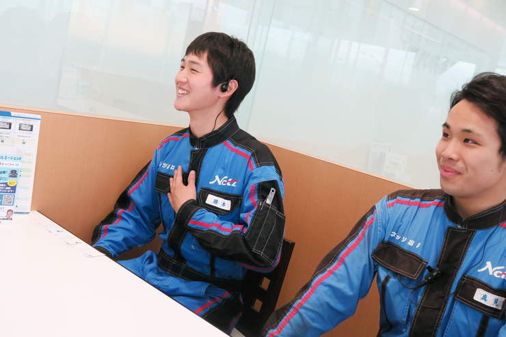 ネッツトヨタ福井 インタビュー風景