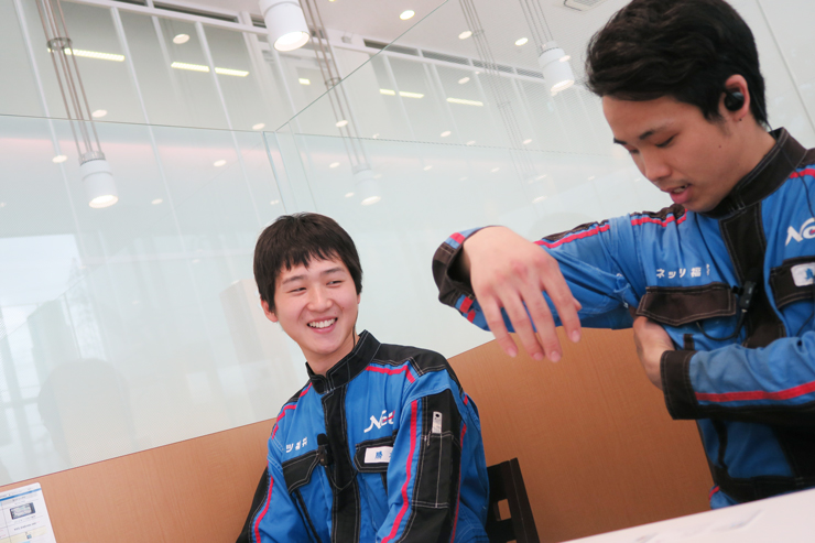 ネッツトヨタ福井 インタビュー風景