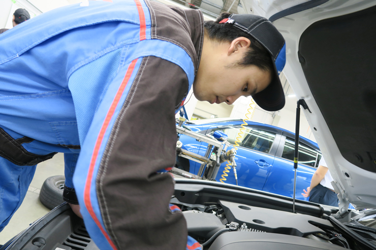 アイスベスト着用の様子