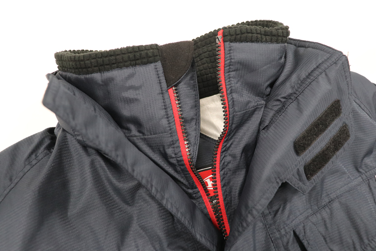 バートル7210 フロントジッパー部分