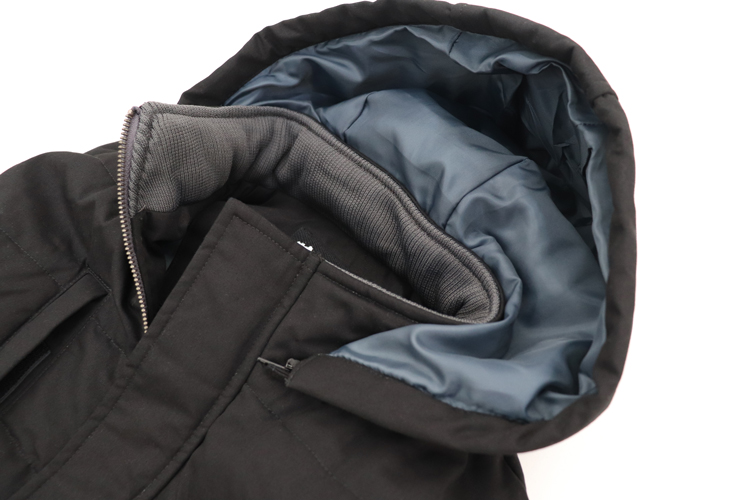 ジーベック 防寒ベスト 213 フード部分