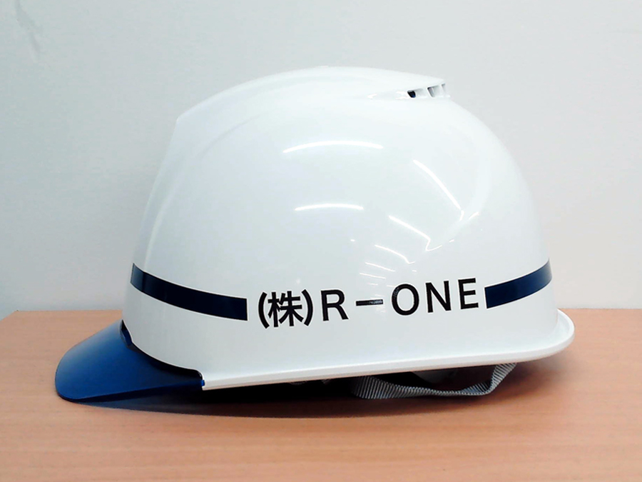 ヘルメット左面デザイン