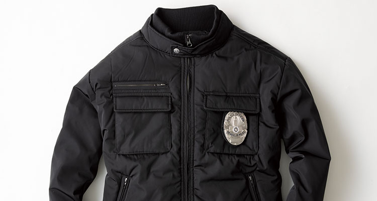 高密度タフタを使った防寒着