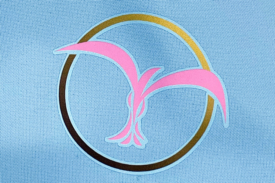 転写プリント事例写真