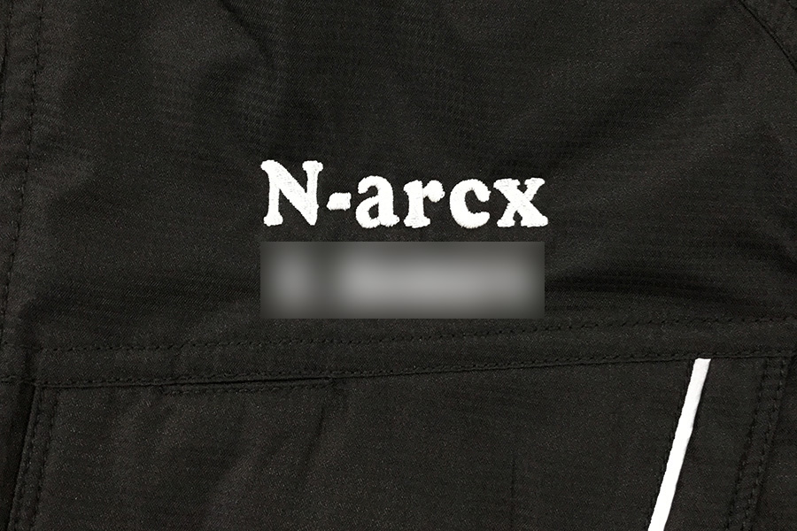 刺しゅう事例写真