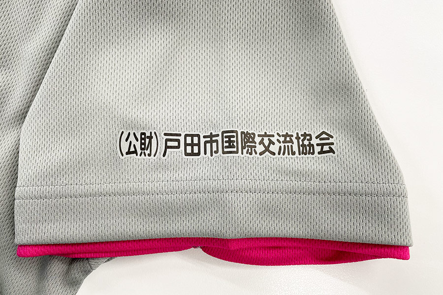 転写プリント事例写真