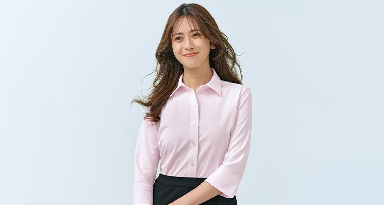 透けにくいブラウス(HCB4107)