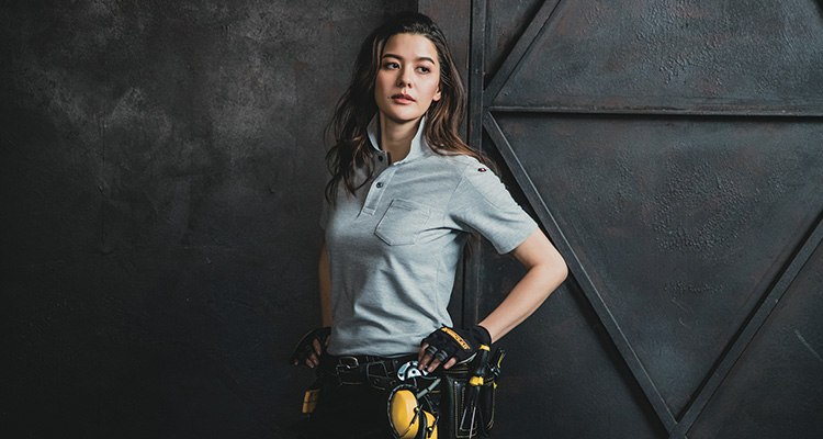 バートルの半袖ポロシャツ(507)