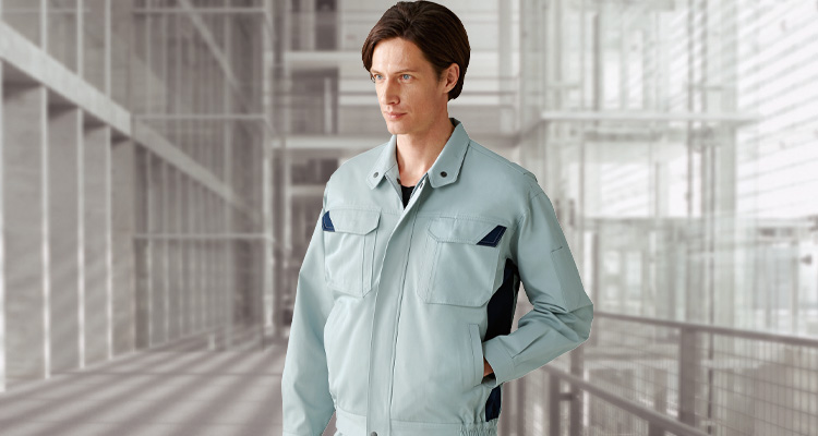 難燃性のある作業服（82400）