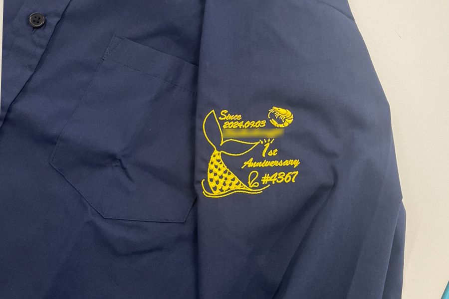 刺しゅう加工事例写真