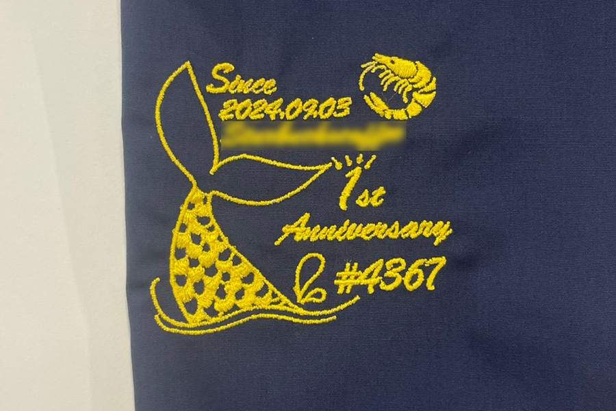 刺しゅう加工事例写真