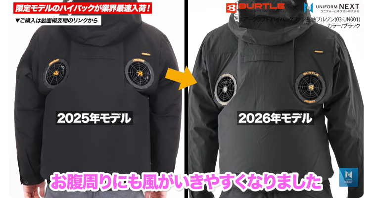 ファンの取り付け位置を下げた