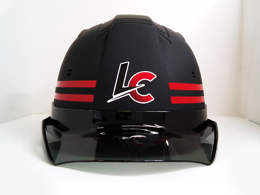 LC様　ヘルメット加工事例