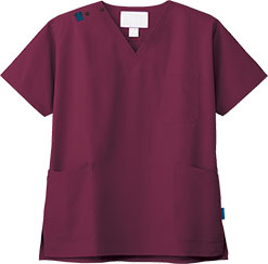 男女兼用スクラブ半袖[フォーク製品] 7070SC｜THS-白衣通販・販売