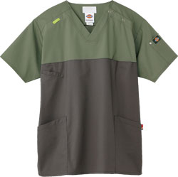 Dickies スクラブ 上下3セット ネイビー グレー カーキ Dickies（ディッキーズ） 白衣・スクラブ｜医療用白衣・介護
