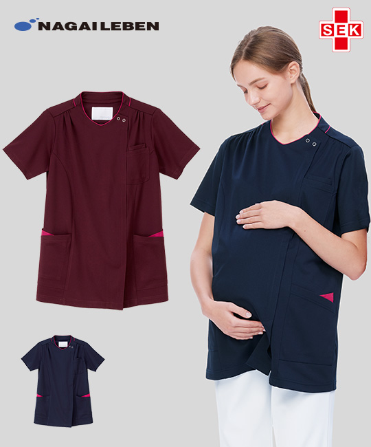 マタニティナース KAZEN(カゼン) 854-40 854-48 マタニティパンツ｜ナースウェア