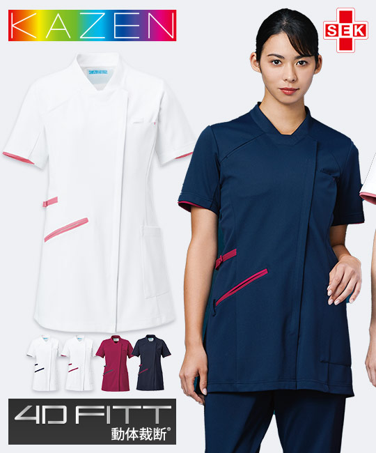 海外ファッションブランド通販サイト【公式】 チュニックジャケット半袖[女性用](B4-985) 株式会社 | タオル