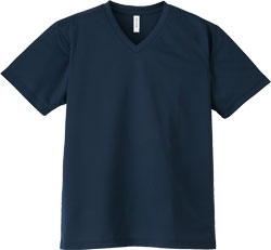 半袖 Tシャツ ストレッチ フロントロゴ Vネック オーバー