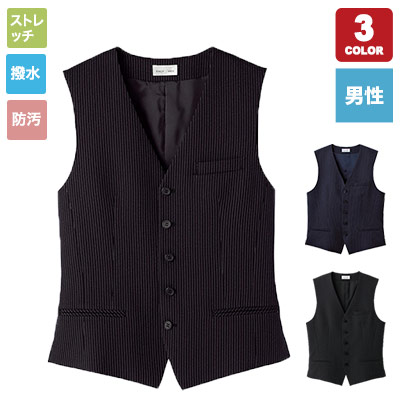 期間限定 数量限定 パミオストライプベスト[男性用](34-FV1001M) | 株式会社ボン 童謡、教育