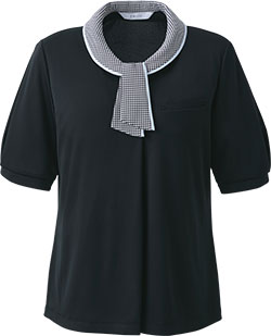 ポロシャツ(A9-ESP926) ブラック