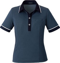 【お取り寄せ】ボンマックス ポロニット モノトーン 13号 AD8804-18 AD8804（ボンマックス）｜事務服