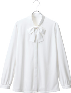 通年]MARY QUANT ブラウス[ニット/吸汗速乾/防透性](22-M13071