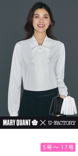 通年]MARY QUANT ブラウス[ニット/吸汗速乾/防透性](22-M13071