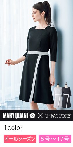通年]MARY QUANT ワンピース[ストレッチ/抗菌消臭](22-M53131