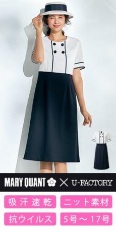 通年]MARY QUANT ワンピース[ニット/吸汗速乾/防シワ](22-M53201