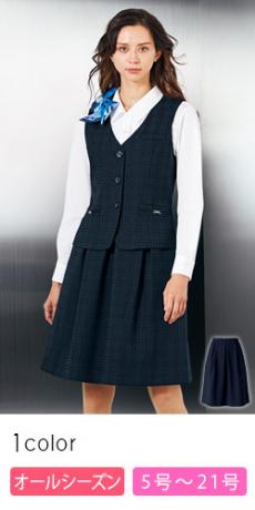 通年]ジャケット[ノーカラー/チェック/ストレッチ](34-BCJ0115) | 株式会社ボンマックス |  事務服・会社制服の通販ならオフィスユニフォーム