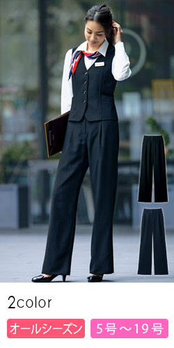 【2024最新】SNSで話題・人気の商品のおすすめアイテム ワイドパンツ[シャドーチェック/ストレッチ](89-50890 パンツ