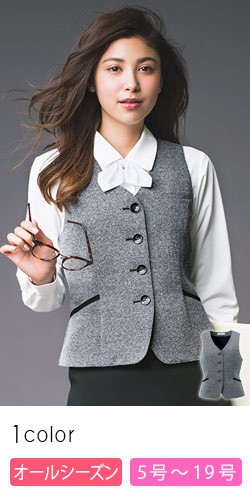 Camui カムイ OL制服 事務服 ジャケット&ベスト 5号