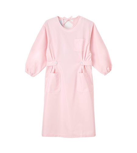 ふんわり、やわらかな肌触り女性用エプロン