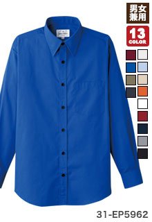 チトセの長袖レギュラーカラーシャツ（31-EP5962）