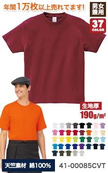 半袖ユーロTシャツ[男女兼用](41-00085CVT)