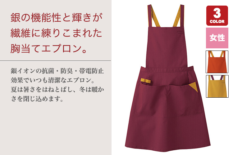 在庫限り 返品交換不可 胸当てエプロン 女性用 32 株式会社ボストン商会 クリニックユニフォーム 在庫限り 返品交換不可 胸当てエプロン 女性用 32 株式会社ボストン商会 クリニックユニフォーム