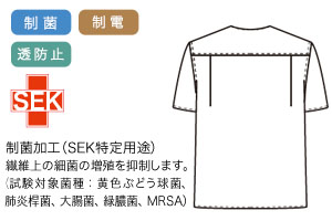サラッと軽い着心地