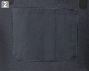 オックス胸当てエプロン(31-T8338)の商品詳細「ペン差し付き胸ポケット」