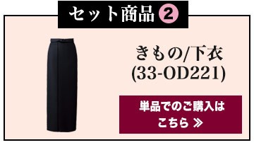 二部式着物セット/友禅調小紋柄[女性用](33-OD203SET) | 株式
