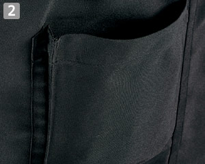 ミドルエプロン(34-FK7179)の商品詳細「両脇アウトポケット」