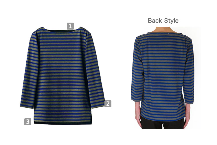 ボートネックTシャツ(35-CU2598)のおすすめポイント