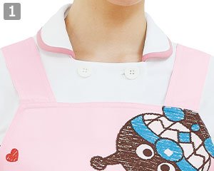 エプロン(B4-ANP917)の商品詳細「太めの肩紐」