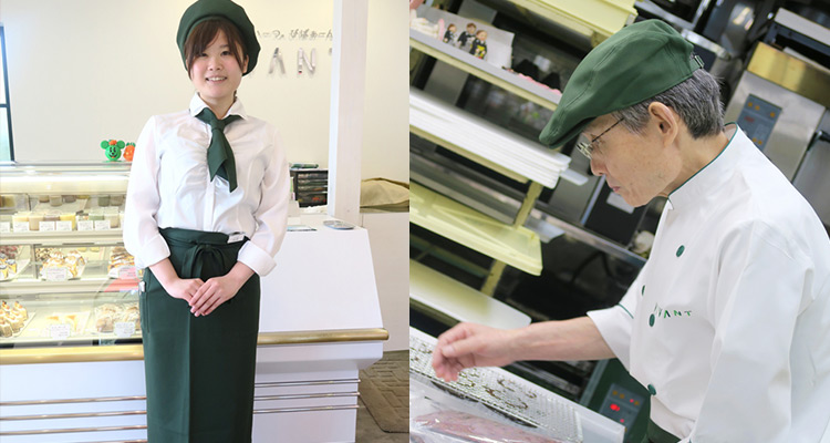 パティスリーVIVANT様ユニフォーム導入事例