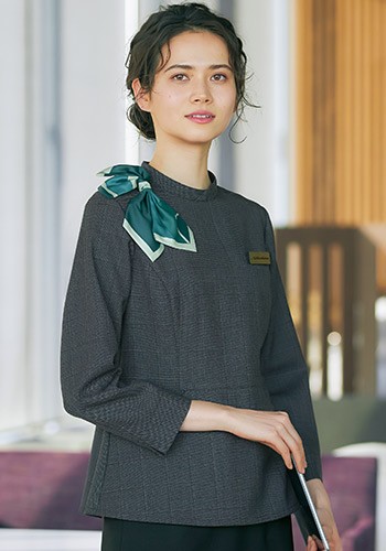 40代からの大人女性向けユニフォーム プルオーバースタイル(22-AR7890)