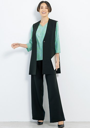 ショップ販売員向け制服 ベストスタイル(89-70300)