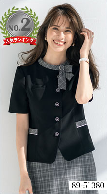 事務服・制服オーバーブラウス人気(89-51380)