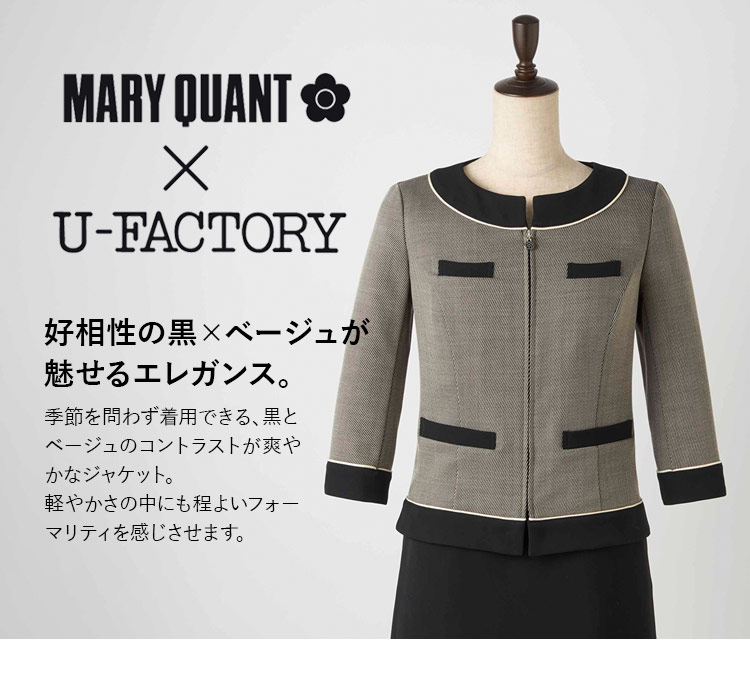 通年]MARY QUANT ジャケット[ストレッチ](22-M43101) 株式会社チクマ オフィスユニフォーム