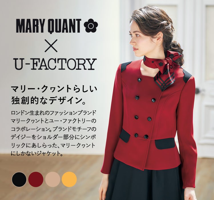 通年]MARY QUANT ジャケット[ストレッチ](22-M43111) 株式会社チクマ オフィスユニフォーム