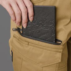 長財布・野帳(レベルブック)収納ポケット(右・深さ23cm)