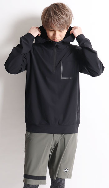 バートル2023SSNEW!　4084Col.35　XXL　ハーフJIPフーディ